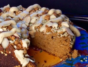 Ginger Coconut Crumb Cake