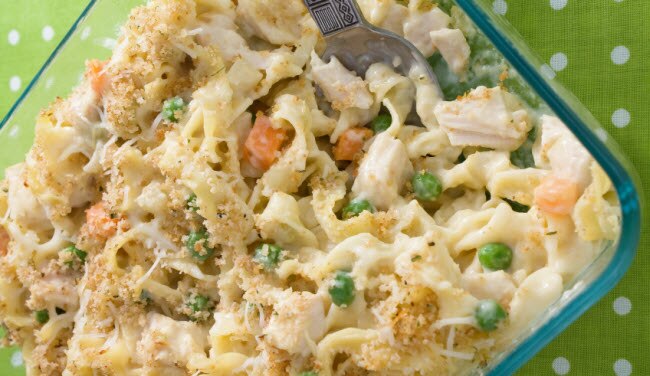 leftover turkey pasta casserole