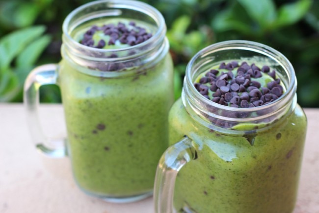 Vegan Green Mint Smoothie Recipe Vegan Green Mint Smoothie Recipe