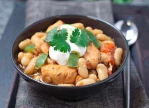 No-Tomato Chili with White Beans