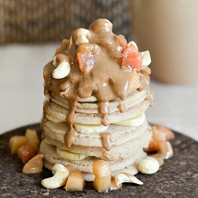 Apple Pie Buckwheat Pancakes Recipe
