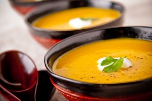 Butternut Squash + Toasted Hemp Seed Soup