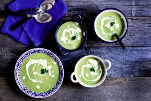 Homemade Vegan Cream of Broccoli Soup