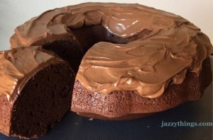 Frosted Chocolate Gluten-Free Bundt Cake Recipe