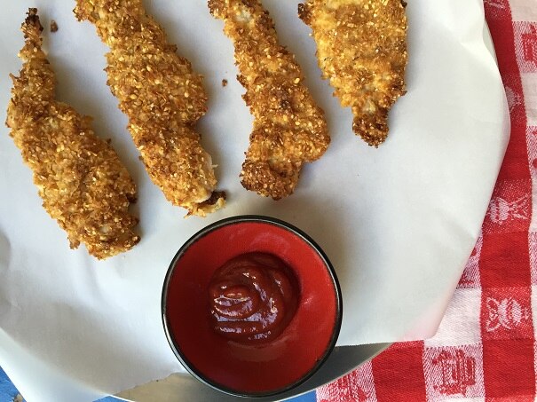 Gluten-Free Baked Chicken Tenders Gluten-Free Baked Chicken Tenders