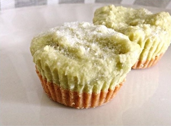 Matcha-Almond Butter Cups Matcha-Almond Butter Cups