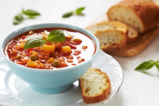 Minestrone with Spelt Berries