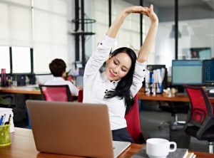 5 Exercises You Can Do at Your Desk