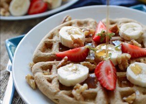 Breakfast Recipe: Banana Protein Waffles
