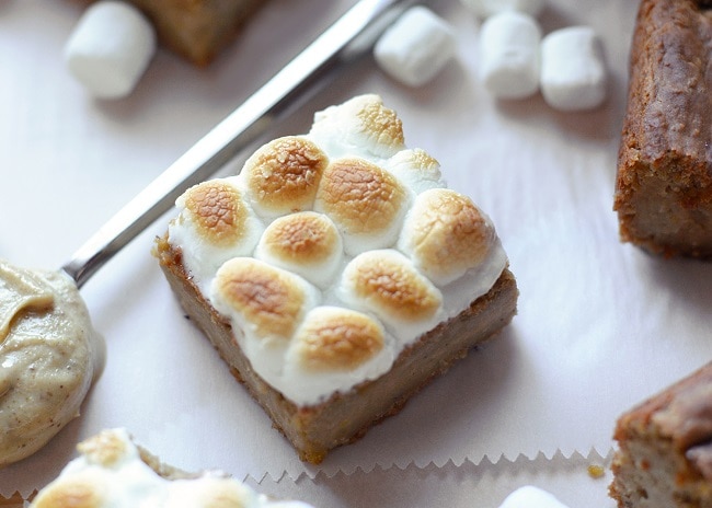 Peanut Butter Marshmallow Squares