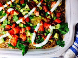 Quinoa Enchilada Casserole with Beef