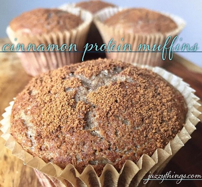 Cinnamon Protein Muffins Recipe