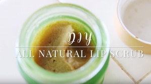 DIY Lip Sugar Scrub for Winter