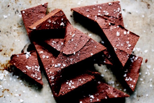 Salted Black Bean Brownies