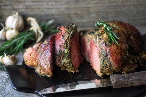 Paleo Stuffed Pork Tenderloin with Rosemary and SHallots