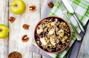 Red Quinoa and Apple Breakfast Recipe