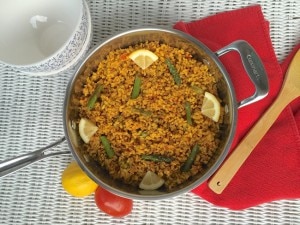 Vegan Coconut-Spice Paella Recipe