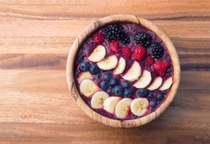 Blueberry Superfood Smoothie Bowl
