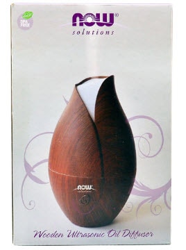 NOW FoodsNOW Solutions Ultrasonic Faux Wood Grain Oil Diffuser | Vitacost.com/blgo