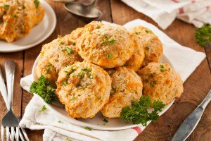 Spicy squash biscuits on plate www.vitacost.com/blog