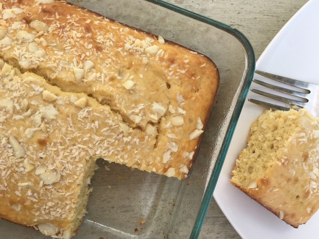 Macadamia-Coconut Protein Cake Macadamia-Coconut Protein Cake