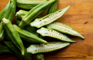 Fresh Organic Okra from the Farmers Market | www.vitacost.com/blog