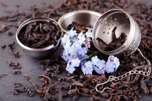 Tea Infuser Ball Filled With Loose Leaf Tea | www.vitacost.com/blog