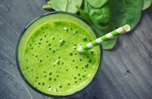 Healthy Green Smoothie Made with Spinach | Vitacost.com/blog