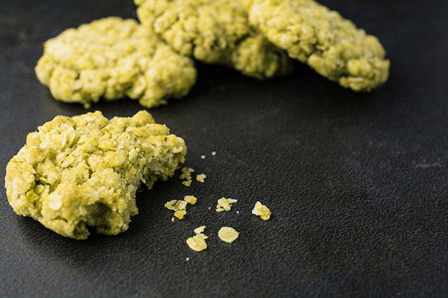 Matcha Green Tea Cookies Recipe  Matcha green tea cookies with mini chocolate chips | Vitacost.com/blog