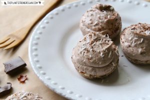 Mini pies with chocolate coconut cream #recipe | Vitacost.com/blog