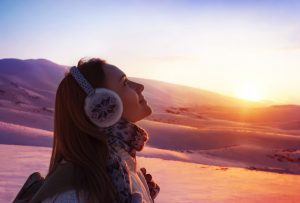 Women Concerned About Low Vitamin D Levels Basking in Winter Sun | Vitacost.com Blog