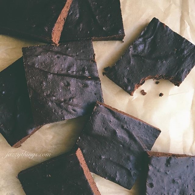 Pumpkin Brownies Recipe with Chocolate Protein Powder Pumpkin-Chocolate Protein Brownies on Parchment Paper | Vitacost.com/blog