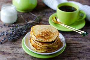 Almond & buckwheat gluten-free pancakes #recipe #savorypancakes | Vitacost.com/blog