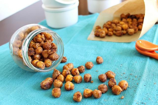 Spiced Oven-Roasted Chickpeas in Jar | Vitacost.com/Blog