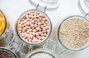 Jars of Dried Beans and Rice Help Create a Healthy Pantry Makeover | Vitacost.com/blog