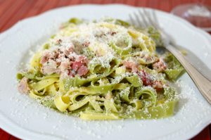 Pancetta & Parmesan Pasta | Vitacost.com/Blog