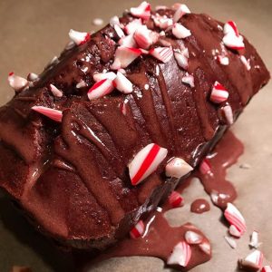 Chocolate Protein Bread with Peppermint & Protein Glaze #recipe | Vitacost.com/blog
