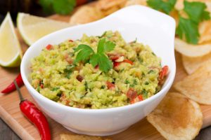 Pineapple & Black Bean Guacamole Dip and Chips | Vitacost.com/Blog