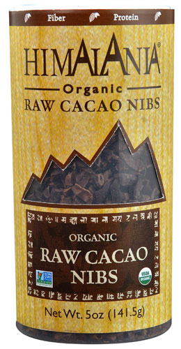 Container of Cacao Nibs for Cherry Smoothie Bowl | Vitacost.com/blog