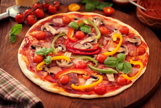 Homemade Paleo Pizza Crust Recipe  Paleo Pizza Crust with Sauce & Toppings | Vitacost.com/blog