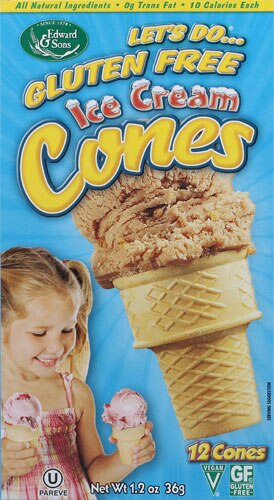 Box of Gluten-Free Cones for Coconut Milk Ice Cream | Vitacost.com/blog