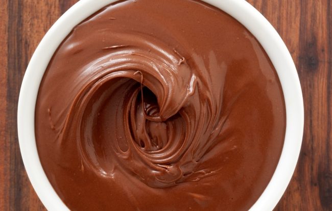 36 Easy Chocolate Recipes for Valentine’s Day Homemade Cacao-Hazelnut Spread in Bowl | Vitacost.com/Blog