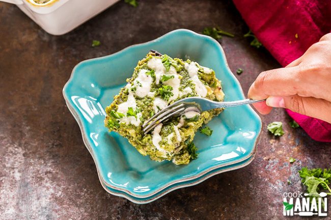 Vegan Spinach-Mushroom & Pesto Lasagna for Passover | Vitacost.com/blog