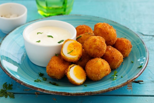 Deep-Fried Hardboiled Eggs | Vitacost.com/Blog