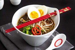 Gluten-Free Asian-Inspired Soup with Adzuki Bean Noodles | Vitacost.com/Blog