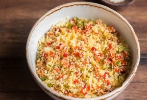 Cauliflower Rice Pilaf in Bowl | Vitacost.com/blog