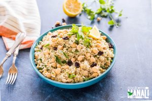 Herbed Quinoa With Sprouted Chickpeas | Vitacost.com/Blog