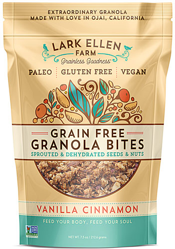 Broiled Cinnamon-Spiced Grapefruit Recipe Lark Ellen Farm Grain-Free Granola Bites | Vitacost.com/Blog