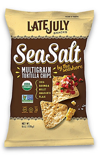 Bag of Late July Chips for Avocado & Agave Dip Recipe | Vitacost.com/blog