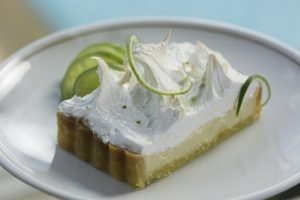 Key Lime Pie Dessert Bar on Plate | Vitacost.com/Blog